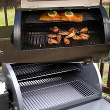 22 Stainless Steel Drip Pan Heat Baffle Traeger 22 Series,Traeger Pro 575 Drip Tray,Traeger BAC012 BCA070 BBQ07C And Newer Lil' Tex,Lil' Tex,Lil' Tex Pellet Smoker Grills Parts - BAC012 - 查看 8