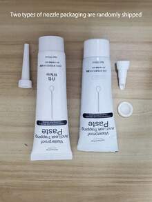 1pc (White Or Gray Or Black) Repair Sealant, Household Anti Mold Ceramic Tile, Hook Filling Sealant, Toilet Sealing Water-Based Waterproof Sealant - Multicolor - View 3