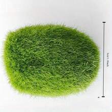 2023年新款1块仿苔藓植绒石假石草坪微景观摆件装饰配件家居装饰 - 綠色 - 查看 6