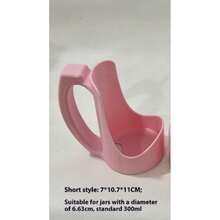 1pc Standard Can Handle With Grip, Suitable For Regular Pull Tab Cans Like Soda, Beer, Soft Drinks. The Beverage Can Handle Keeps Hands Warm And Dry, Easy To Grip, Great Gift For Arthritis Patients And Those With Hand Weakness