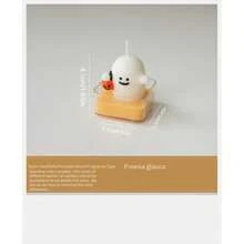 1pc Halloween Pumpkin & Ghost Scented Candle, White Smokeless, Suitable For Home, Pool, Bar, Gifts, Birthday Celebration Party, Wedding Decoration And Emergency. Halloween, Ghost Festival, Autumn, Holiday, Christmas, Winter, Holiday, Festival, Room Decor, Gift, Handmade, Size: 1.65in*1.45in Home Decor Halloween Decor