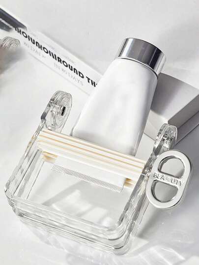 1pc Luxury Manual Toothpaste Dispenser, Home Use Squeezer For Toothpaste, Face Wash, Cosmetics, Hair Dye And Paint