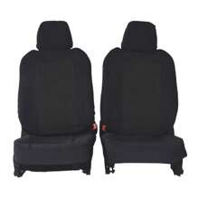 Custom Fit Jacquard Seat Covers For Nissan Frontier Dual Cab (2007-2020) - Durable, Stylish Protection