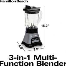 Hamilton Beach 1.18 Liter 3-In-1 Multifunction Blender - US A Type Plug(110-127V) - View 9