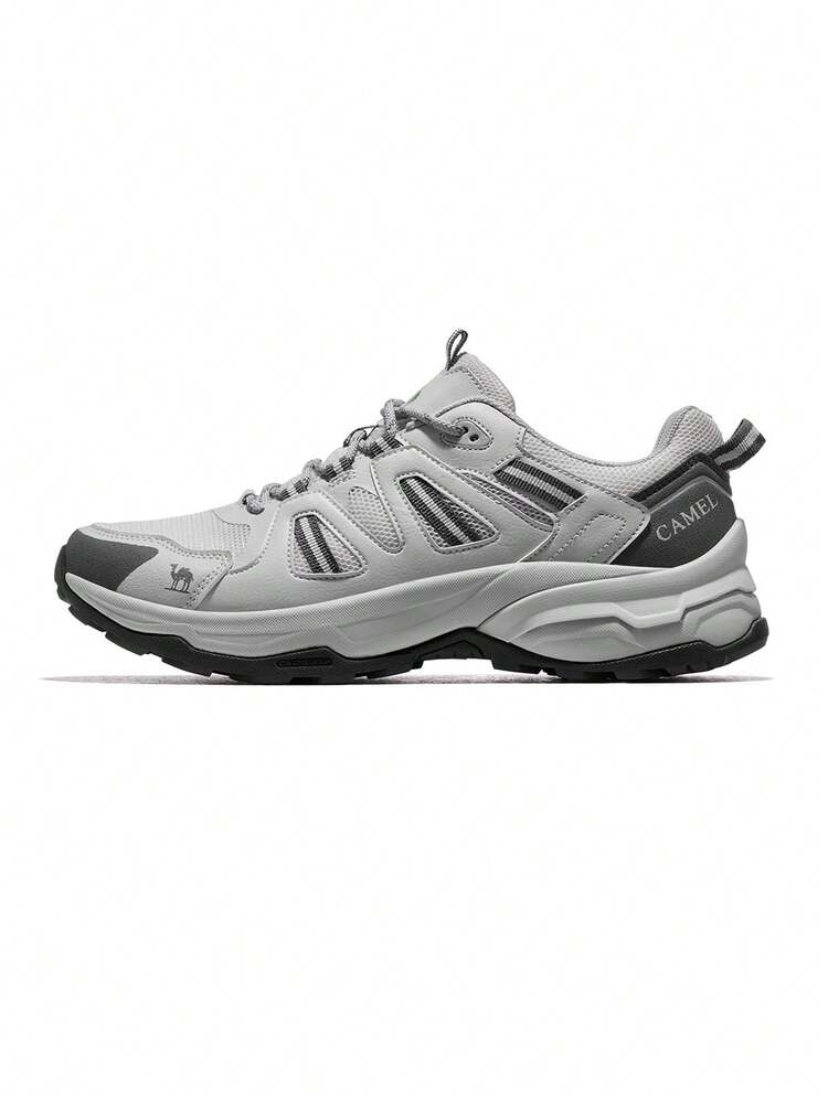 CAMEL CROWN Men's Waterproof Hiking Shoes, Suitable For Outdoor Trekking, Hiking, Camping And Walking - Light Grey - View 9