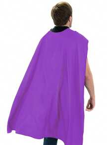 Maklulu Solid Color Non-Woven Fabric Adult Superhero Capes And Masks - For Adult Superhero Cape Superhero Party Capes Superhero Costume, Party Dress - Style a - View 14