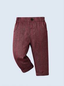 BOARNSEORL 2 件套年轻男孩绅士西装套装：带蝴蝶结的西装外套和裤子，时尚，适合生日派对、除夕夜、婚礼、合唱团表演、1 岁生日派对