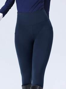 ROYALS MATTINI Women's Full Seat Silicone Grip Equestrian Riding Pants, Spring/Summer Equestrian Clothing, Durable Anti-Slip Tight Fit Pockets Riding Trousers