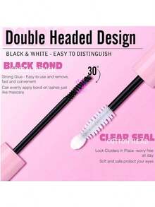 Eyelash Bonding & Sealing 10ml Eyelash Cluster Bonding & Sealing Eyelash Glue, 5ml Take-Out, For False Eyelash Slimming Long-Lasting Waterproof All Day Wear 2-In-1 Lash Adhesive & Sealing For DlY Lash Extension - Bonding and Sealing - View 4