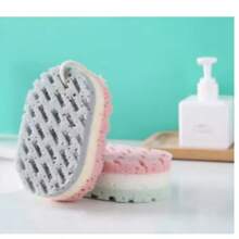 Soft Bath Sponge Body Scrub Bast Wisp Massage Brush Body Washcloth Skin Scrubber Relax Exfoliating Skincare Shower Accessories