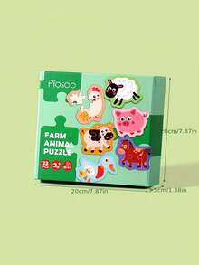 لغز حيوان ورقي - لعبة تعليمية للشباب، هدية لعبة تفاعلية للآباء والأطفال للتعلم والتفاعل!