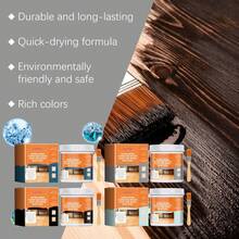 Jakehoe Water-Based Wood Furniture Decorative Paint Wood Door Furniture Door And Window Renovation Color Change Colorful Water-Based Wood Paint - Mint Green - View 7
