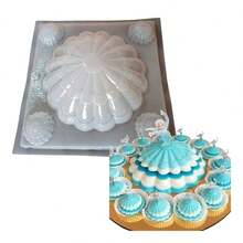 3 Moldes Para Gelatina Especial de Vestidos Para Princesas. Material resistente y reutilizables. Desmolda rápidamente - Blanco - Ver 2