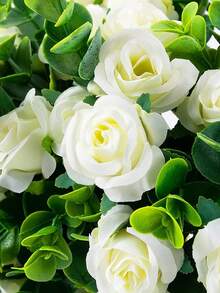 1/3/5PCS 11.8in Artificial Flowers, Rose Bouquets, Mother's Day Gifts, Birthday Party Decorations, Wedding Flower Baskets, Bride Holding Flowers, Home Furnishings, Dining Rooms, Bedrooms, Windowsills, Vases, Autumn Decorations,Summer Decor, Fall Decor, New Year Decorations, Outdoor Gardens, Start Of School Season