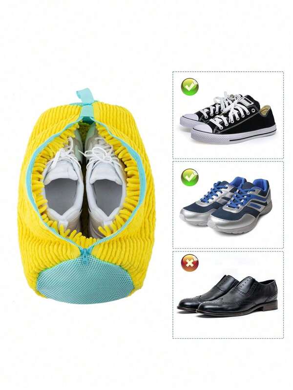 Washing Machine Shoe Bag, Washing Machine And Dryer Cleaning Shoe Bag, Slouchy Shoe Washing Bag, Reusable Shoe Washing Bag For Various Shoes, Zipper Color Random