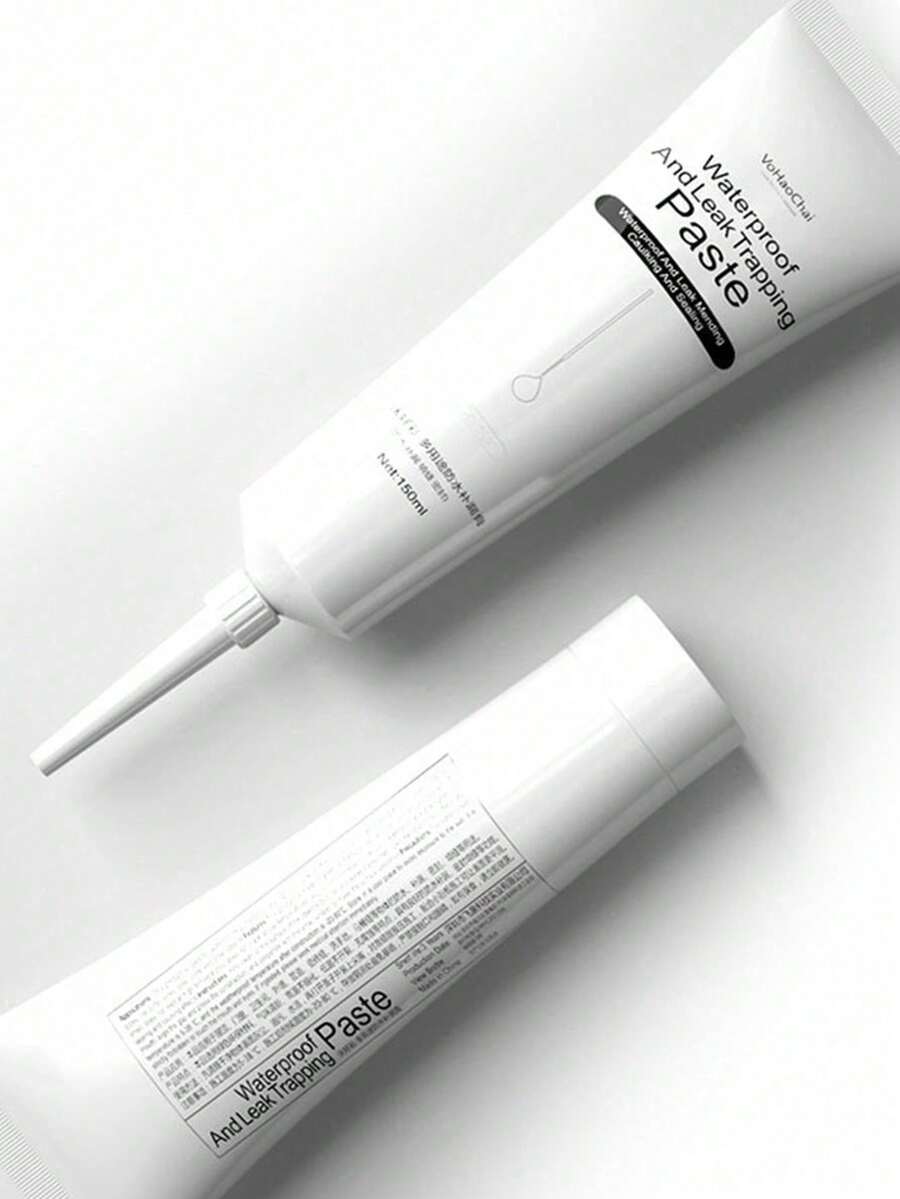 1pc (White Or Gray Or Black) Repair Sealant, Household Anti Mold Ceramic Tile, Hook Filling Sealant, Toilet Sealing Water-Based Waterproof Sealant - Multicolor - View 1