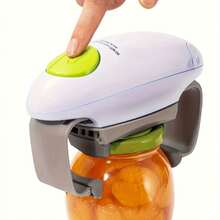 1 Piece Electric Can And Bottle Opener, Single Button Automatic Lid Removal And Secure Closure - Battery Powered Kitchen Utensil, Easy To Hold Almost All Sizes Of Cans And Bottles, Kitchen Aid, Sturdy And Durable(Batteries Not Included) - Multicolor - View 7