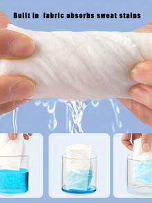 1/3/5pcs Reusable Sweat Absorbing Pads - Designed Specifically For Sports Bras, Made Of Breathable Mesh Fabric, Washable, Suitable For Fitness, Running, Yoga - Comfortable, Fitting And Durable