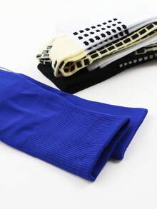 1 双吸湿排汗防滑长筒压缩袜，适用于足球、篮球、曲棍球等运动。 - 彩色 - 查看 5