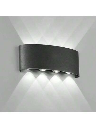 Pcs, Indoor Wand Light, Moderne Wit Verlichting Bedroom Bedside Lamp, Corridor ative Lights, Stairs, Living Room, Garage, Background view 5