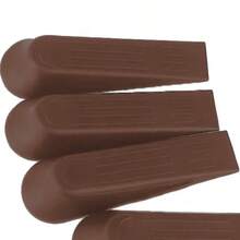 5件创意防风门挡，磨砂塑料面楔子，门挡，防撞门挡，3种颜色可选 - 彩色 - 查看 20