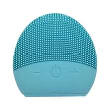 Beauty Facial Cleansing Brush Face Skin Care Tools Waterproof Silicone Electric  Cleanser Facial High Frequency Wand - 藍色 - 查看 1