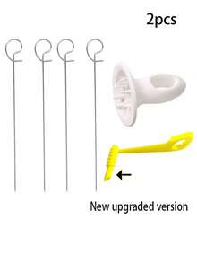 6 件装多功能龙卷风土豆切片机，手动土豆切片工具，适用于烧烤和厨房