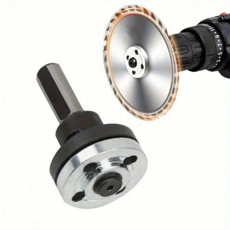 10mm Electric Drill Rotary Tool Kit - Medium Grit, Aluminum & Metal Shank Kit, For Cut-Off Wheels, Polishing Wheels, Grinding Attachment, Metal Working Tool |Stylish Connection|Aluminum Shaft