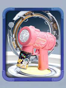 آلة فقاعات كهربائية لعبة- مثالية للأعراس وعيد الميلاد والاحتفالات العطلات (البطاريات والسائل غير مشمولان)، مناسبة ل- 11 مناسبة في جميع أنحاء العام