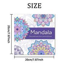 GDTME Sách tô màu họa tiết Mandala dành cho người lớn, món quà hoàn hảo cho các bữa tiệc và sinh nhật (sách tô màu dễ), đồ dùng học tập, vật dụng cần thiết cho năm học mới. - Nhiều màu - Xem 3