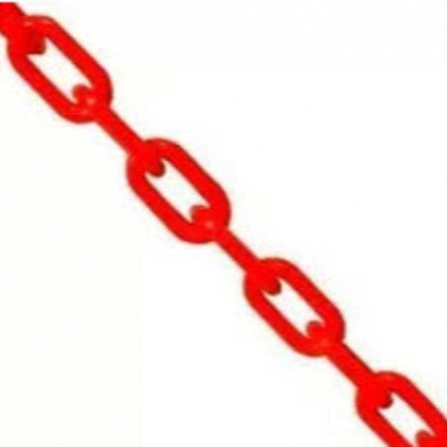 5 Meters Plastic Chain Large Link Rain Gutter Insulation - Rojo - Ver 1