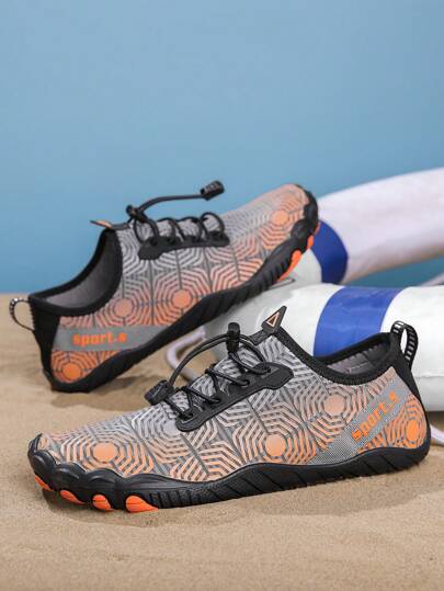 Unisex Beach Shoes, Non-Slip Soft Bottom Swimming Shoes, Diving Water Shoes, Fitness Treadmill Shoes, Fitness Jump Rope Shoes, Water Park, River Tracking And Swimming Shoes, Cut-Resistant Barefoot Skin Contact Soft Bottom Shoes, Outdoor Sports And Casual Hiking Shoes