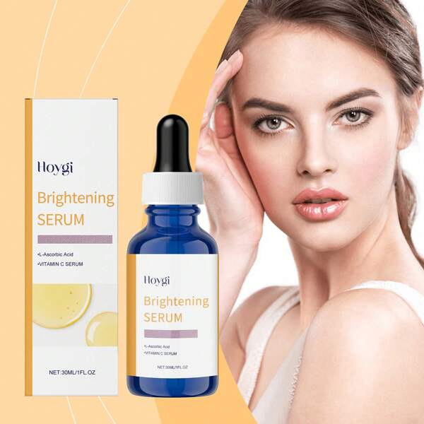 1 boîte 1 pièce (30 ml) Sérum à la vitamine C, huile essentielle. Nourrissant pour le visage et le corps. Soin de la peau doux et hydratant