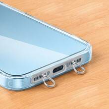 1 件双扣金属超薄防丢背贴，不锈钢侧夹 - 彩色 - 查看 8