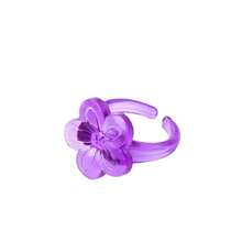 10pcs Clear Ring Toy Set - Mini Surprise Egg Accessories, Fun Bubble Pop Fidget Rings For Party Favors & Gifts - Multicolor - View 7