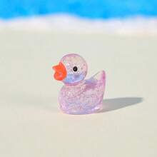 10/20 buc mini rățuște cu sclipici colorate, rățuște mici din rășină, pot fi ascunse figurine de animale din plastic, pentru casă de joacă în miniatură, peisaj, acvariu, decorare, cele mai bune cadouri, ziua de naștere, absolvire, decorare interioară, decorare cameră, decorare interioară