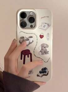 New Pet Design Phone Case Compatible With IPhone 16 Series Waterproof Shockproof Anti-Fall Scratch Resistant