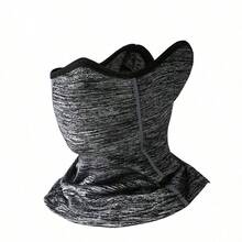 1pc Unisex Sports Neck Gaiter, Breathable Face Mask, Suitable For Cycling, Driving And Outdoor Activities, Comfortable Cool Fabric, Outdoor Sports Travel Dust Scarf, Moisture-Wicking, Reflective Stripe Design - Multicolor - View 13