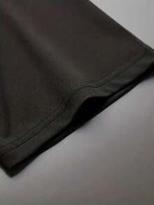 Men'S Messi Logo Graphic T-Shirt - Light Blue Casual Crew Neck Tee With Black & White Design, Comfortable Polyester Fabric For Casual Attire, Summer Streetwear, Soccer Shirt - màu đen - Xem 5