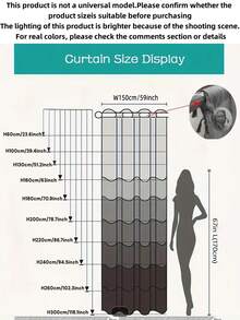 MeijiaMo 1 件纯色遮光窗帘，波西米亚风简约风格涤纶遮光流苏装饰窗帘，适用于客厅、卧室、厨房、餐厅、门口、节日装饰、四季家居使用 - 杏色 - 查看 4