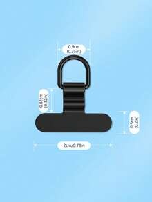 手机迷你不锈钢垫片夹侧挂连接件 - 彩色 - 查看 4