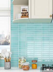Waterproof And Anti-Oil Stick-On Tiles,Effortless Style Upgrade, Peel-And-Stick Wall Tiles For Kitchen Backsplash/Children's Room/Home Decor,Stickers,Wall Decal, Vinyl Decal For Home Decorations,Spring Decoration Items Refresh Your Home,Rama Decoration Stickers Gifts Birthday Graduation