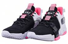 Light Crazy 2 Slip Resistant Durable Mid Top Basketball Shoes Black Pink White Sneakers Men 112141640S-2 - Multicolor - View 3