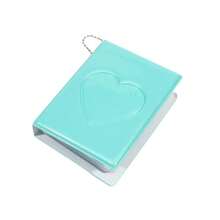3-Inch Heart Shaped Hollow Photo Card Album, Mini Photo Card Holder, Small Card Collection Book, Women Wallet, Mini Wallet, Card Holder - Multicolor - View 5