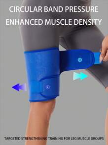 1pc Exercise Band For Protecting The Thighs. Men's And Women's Squatting Fitness Training Protective Gear. Breathable And Sweat-Wicking Muscle Protection For Fitness Training.