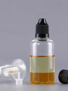 10 Thin Drip Bottles, 5ml/10ml/20ml/30ml/50ml Empty Squeeze Eye Drop Bottles, PET Squeezable Liquid Drop Cap Bottles, Essential For Returning To School And Traveling, Portable And Lightweight - Travel Accessories - Multicolor - View 5