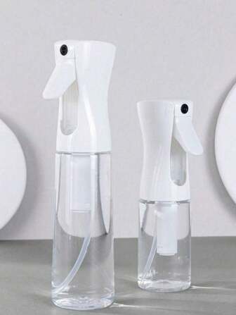 1 st 10ml/200ml/300ml högtryckssprayflaska med kontinuerlig automatisk fin dimma, hårstylingverktyg, lämplig för badrum, sovrum, kök, toalettbord, salong, hårsalong, reseverktyg, multifunktionell sprayflaska, påfyllningsbar flaska