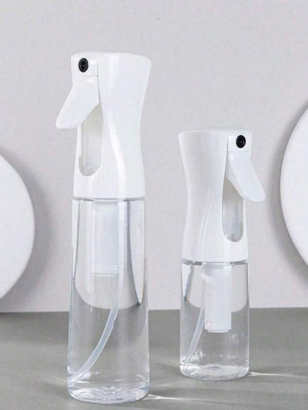 1pc 10ml/200ml/300ml High Pressure Continuous Automatic Fine Mist Spray Bottle, Hair Styling Tool, Suitable For Bathroom, Bedroom, Kitchen, Vanity, Salon, Hair Salon, Travel Essential, Multi-Purpose Sprayer, Refillable Bottle