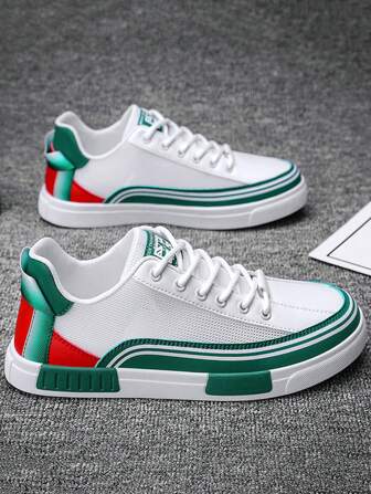 大码男士休闲网眼透气轻便户外乐福鞋一脚蹬运动鞋，时尚百搭，适合夏季和通勤