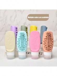 Body Wash And Shampoo Can Be Refilled And Dispensed Into Bottles. The Bottle Dispenser Is A Portable Empty Liquid Container That Can Be Used For Combing Hair And Washing Face. It Is Multi-Functional And Can Be Dispensed Into Bottles. It Is A Must-Have For Travel, A Must-Have For Returning To School During The Summer Vacation, A Must-Have For Camping During The Vacation, And A Must-Have Accessory For Both Women And Men
